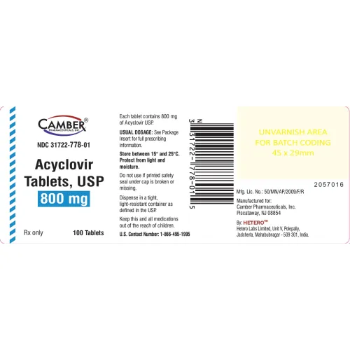 Acyclovir 800mg