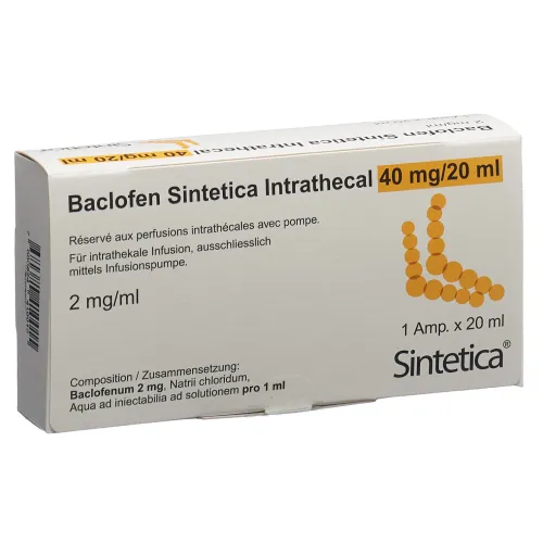 Baclofen Intrathecal Sintetica 40