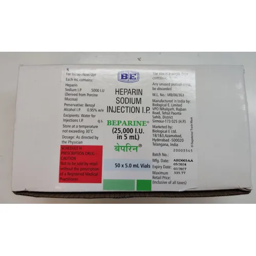 Beparine 25000IU/5ml