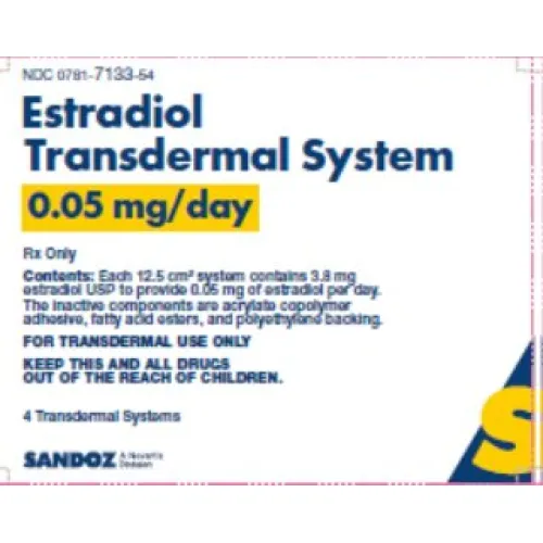 ESTRADIOL TRANSDERMAL SYSTEM.