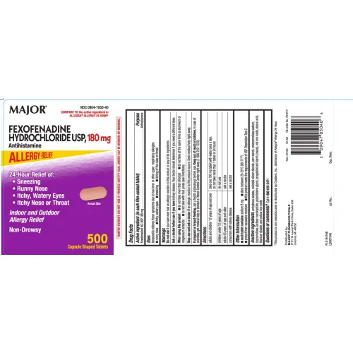 FEXOFENADINE HCL 180 Mg- 100s