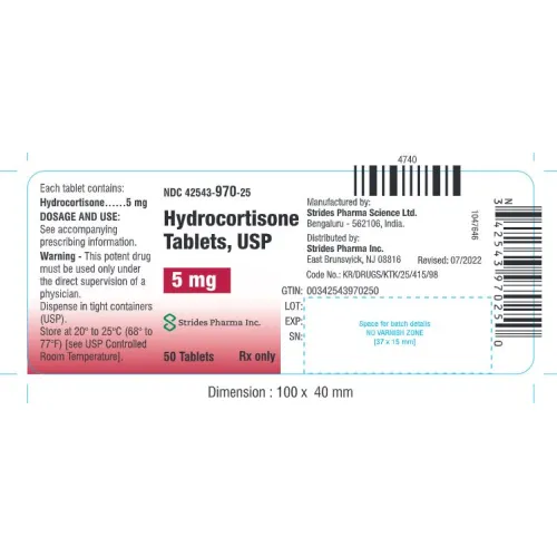Hydrocortisone 5mg