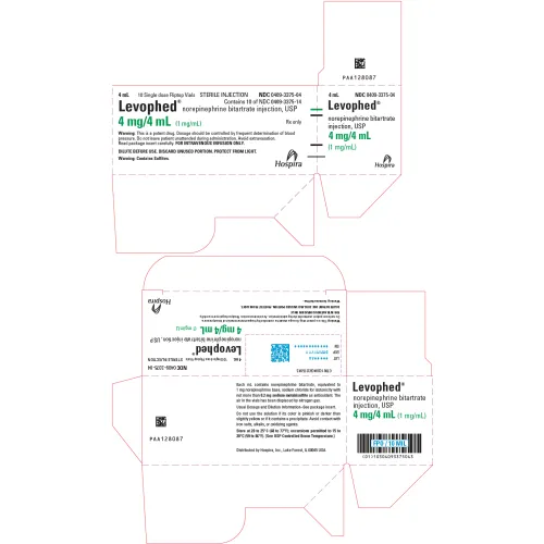 Levophed 4mg/4mL