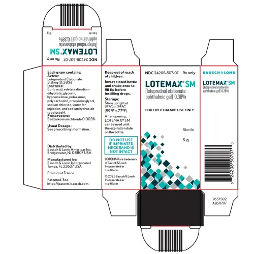 Lotemax SM 0.38% - 5gm