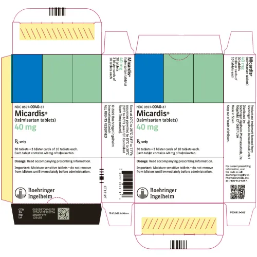 MICARDIS 40 mg