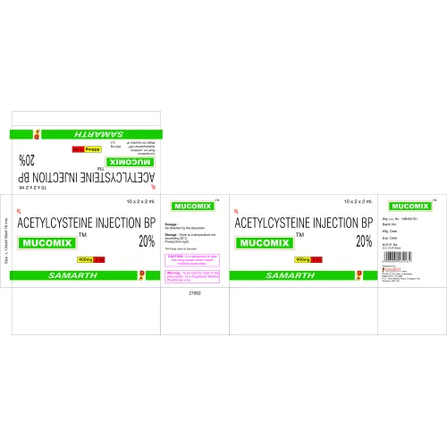 Mucomix 400mg/2ml