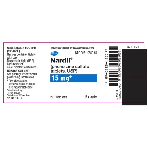 NARDIL 15 mg