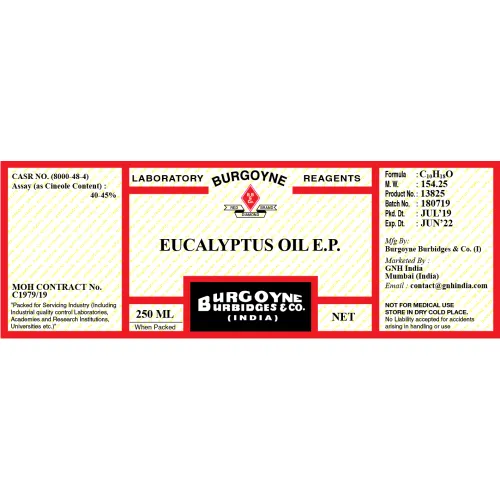 Oil Of Eucalyptus 250Ml