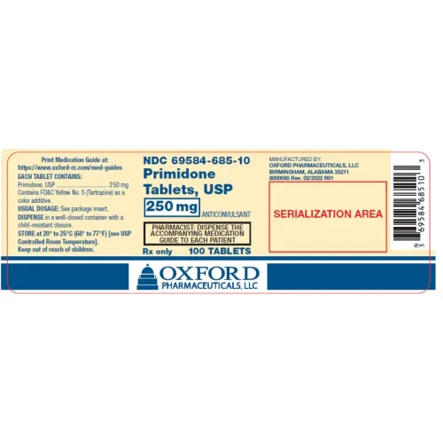 PRIMIDONE 250mg