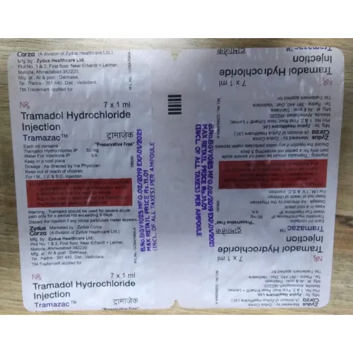 Tramazac 50mg/1ml Ampoule